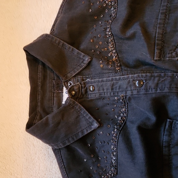 Diesel womens buttom up shirt 100% cotton - Picture 3 of 8